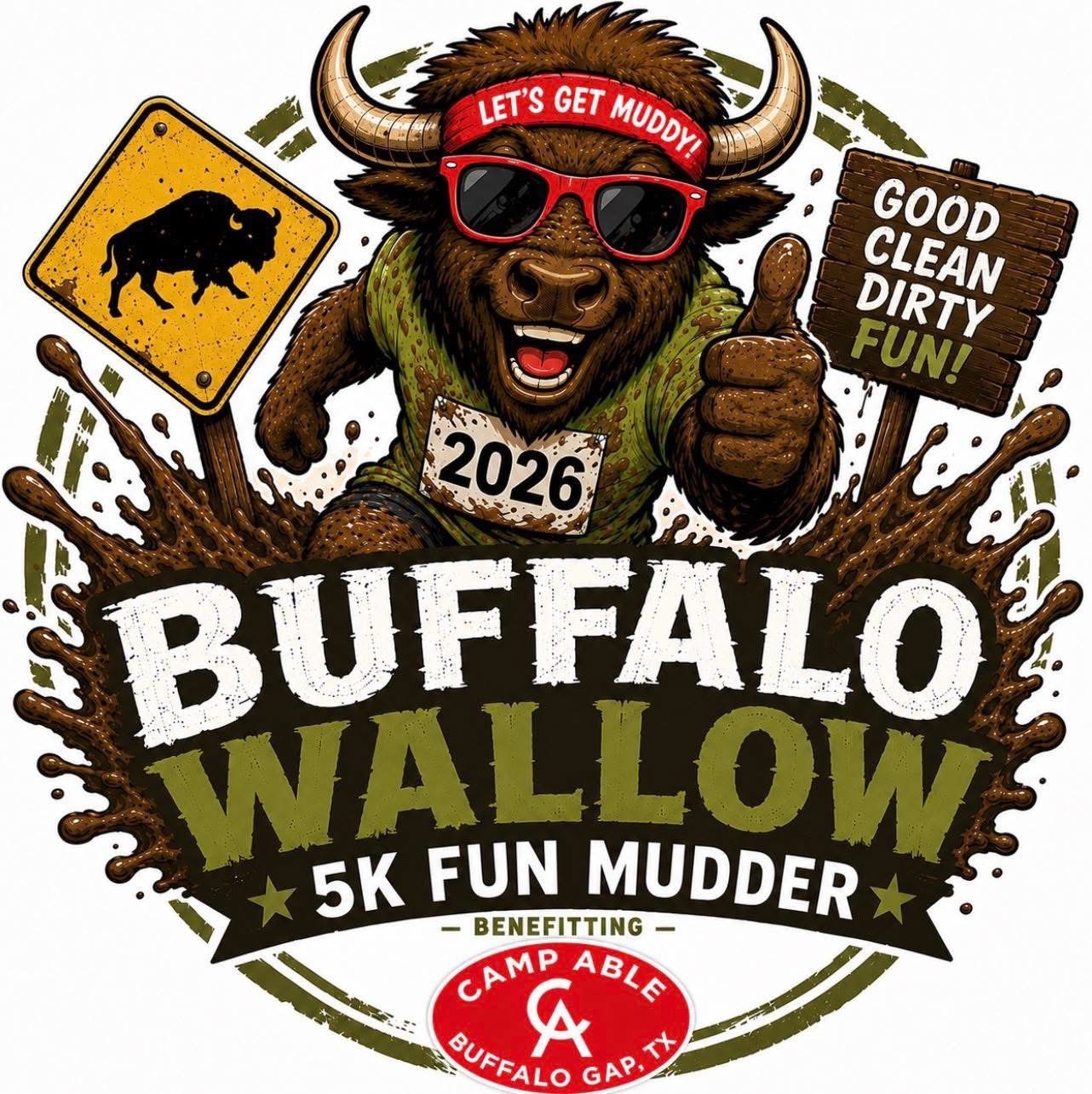 Buffalo Wallow Fun Mudder 5K - logo